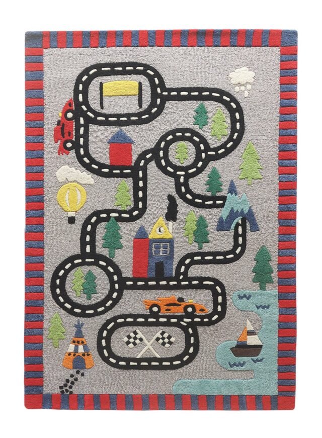 Mountainous Track Rug