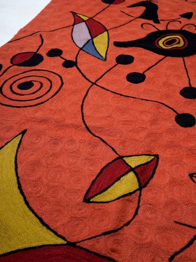 Joan Miro Aari Rust Rug