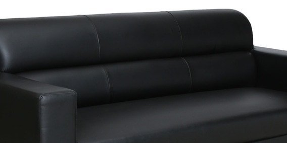 Kawa 3 Seater Sofa in Metal Black Colour