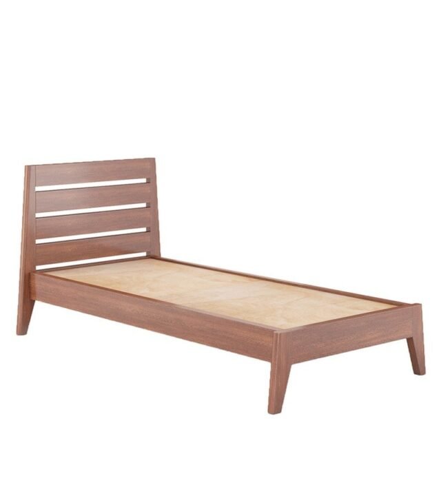 Leeds Single Bed in Dark Oak Finish