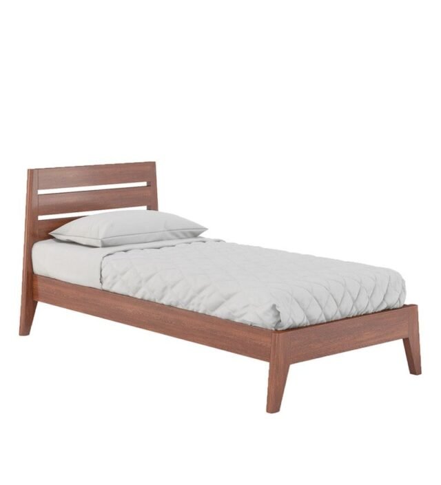 Leeds Single Bed in Dark Oak Finish