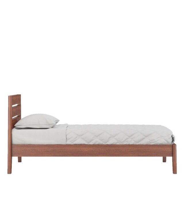 Leeds Single Bed in Dark Oak Finish